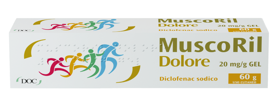 MUSCORIL DOLORE*GEL 60G 20MG/G - maxifarmacia.it