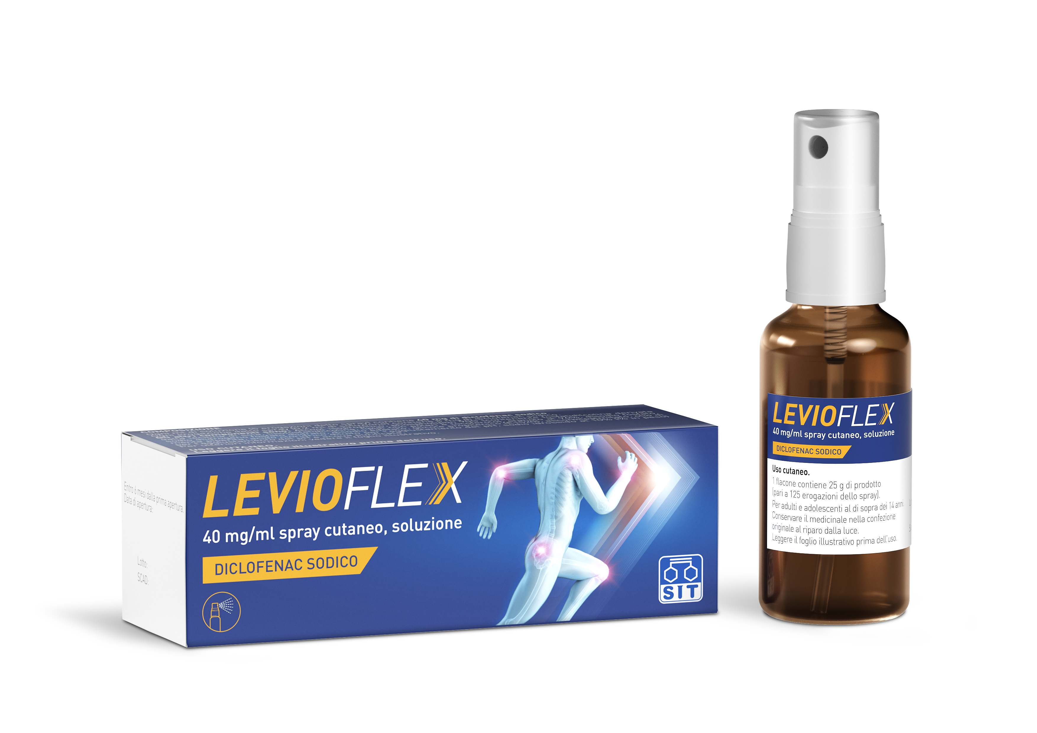 LEVIOFLEX*40MG/ML SPRAY CUTANE - maxifarmacia.it