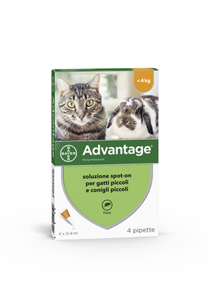 ADVANTAGE*4PIP 0,4ML SPOTON - maxifarmacia.it