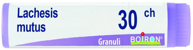 LACHESIS MUTUS 30 CH GLOBULI 1G - maxifarmacia.it