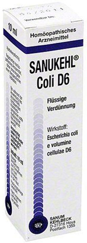 SANUKEHL COLI D6 GOCCE 10 ML - maxifarmacia.it