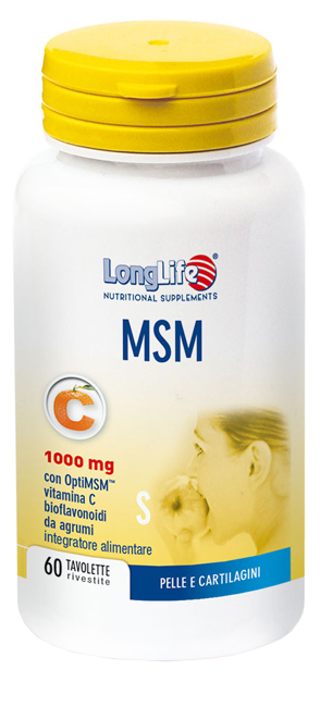 LONGLIFE MSM 1000 MG 60 TAVOLETTE - maxifarmacia.it