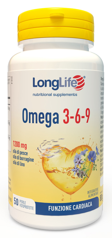 LONGLIFE OMEGA 3-6-9 50 PERLE FOTOPROTETTE - maxifarmacia.it