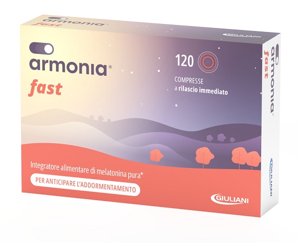 ARMONIA FAST 1 MG MELATONINADA 120 COMPRESSE - maxifarmacia.it