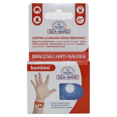 BRACCIALE ANTI NAUSEA PER BAMBINI P6 NAUSEA CONTROL 2 PEZZI - maxifarmacia.it