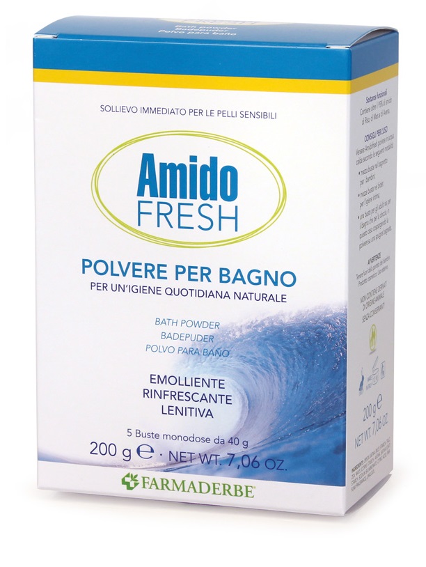 AMIDO FRESH POLVERE BAGNO 5 BUSTINE - maxifarmacia.it