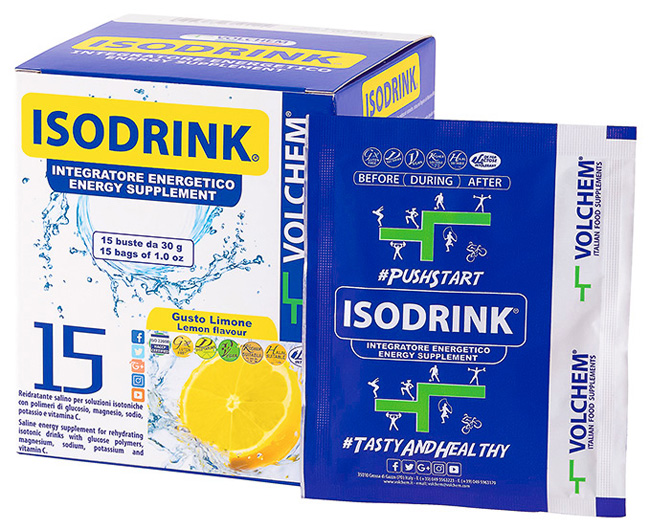 ISODRINK LIMONE 15 BUSTINE DA 30 G - maxifarmacia.it