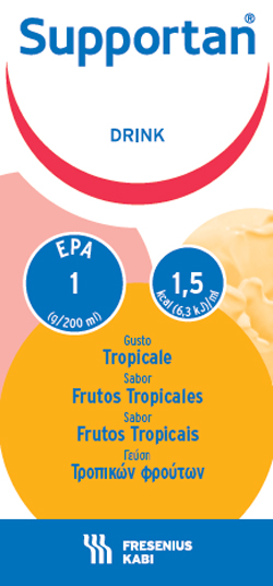 SUPPORTAN DRINK FRUTTI TROPICALI 4 FLACONI X 200 ML - maxifarmacia.it