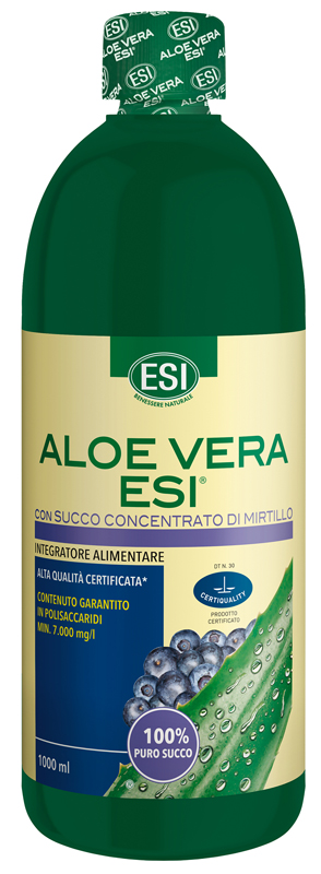 ESI ALOE VERA SUCCO MIRTILLO 1000 ML - maxifarmacia.it