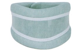 COLLARE CERVICALE SEMIRIGIDO MISURA MEDIA PER ARTROSI CERVICALE, COLPO DI FRUSTA E TORCICOLLO. REGOLAZIONE DELLA CIRCONFERENZA TRAMITE CINGHIE POSTERIORI IN VELCRO. ALTEZZA 10CM - maxifarmacia.it