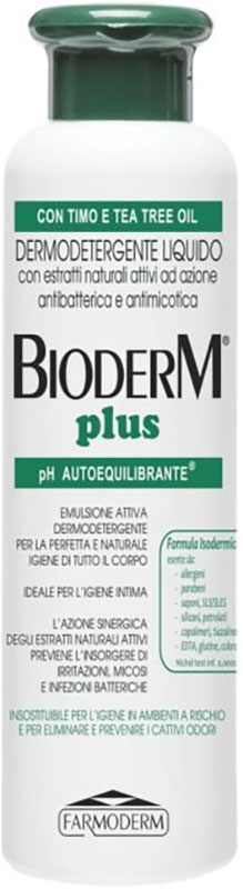 BIODERM PLUS ANTIBATTERICO 500 ML - maxifarmacia.it