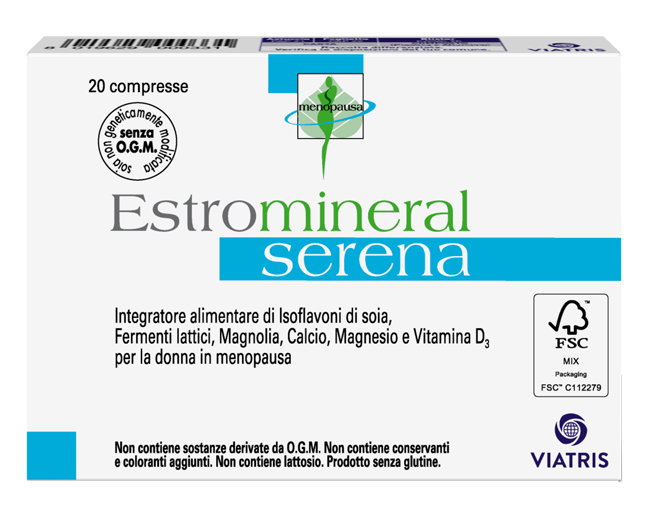 ESTROMINERAL SERENA 20 COMPRESSE - maxifarmacia.it