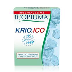 ICOPIUMA GHIACCIO ISTANTANEO MONOUSO ICOPIUMA KRIO 2 BUSTE - maxifarmacia.it
