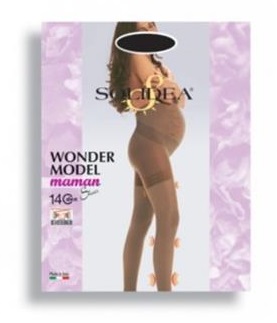 WONDER MODEL MAMAN 140 SHEER COLLANT GESTANTE CAMEL L - maxifarmacia.it