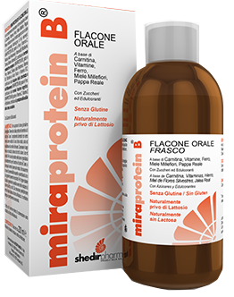 MIRAPROTEIN B SCIROPPO 200 ML - maxifarmacia.it