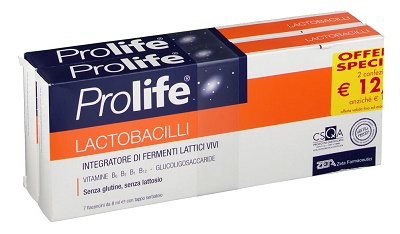 PROLIFE LACTOBACILLI DUE CONFEZIONI DA 7 FLACONCINI DA 8 ML - maxifarmacia.it