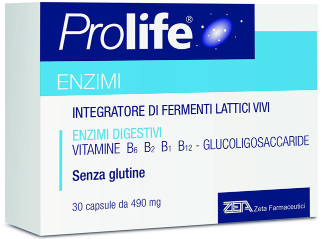 PROLIFE ENZIMI INTEGRATORE DA 30 CAPSULE - maxifarmacia.it
