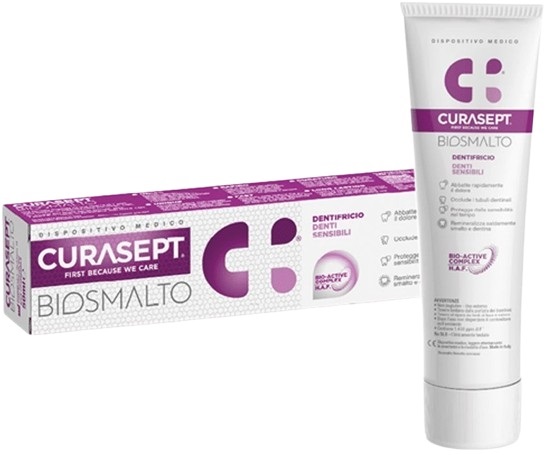 CURASEPT DENTIFRICIO SENSITIVITY 75 ML - maxifarmacia.it