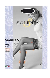 MARILYN 70 SHEER CALZA AUTOREGGENTE CAMEL 4 - maxifarmacia.it