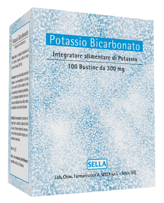 POTASSIO BICARBONATO POLVERE 100 BUSTINE - maxifarmacia.it