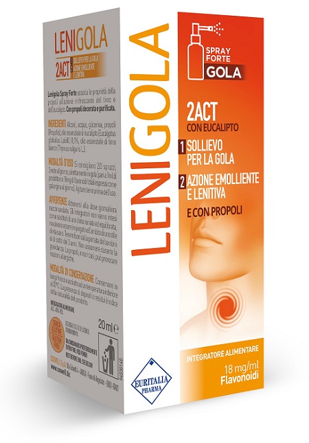 LENIGOLA SPRAY FORTE PROPOLI 20 ML - maxifarmacia.it