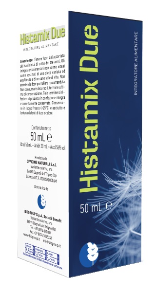 HISTAMIX DUE 50 ML SOLUZIONE IDROGLICEROALCOLICA - maxifarmacia.it