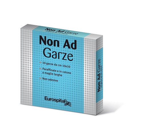 GARZA PARAFFINATA NON AD 10X10 CM 10 PEZZI - maxifarmacia.it