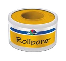 CEROTTO IN ROCCHETTO MASTER-AID ROLLPORE TESSUTO NON TESSUTO 5X2,5 - maxifarmacia.it