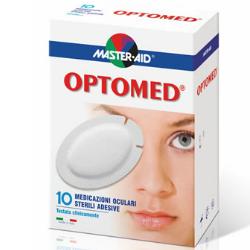 GARZA OCULARE MEDICATA MASTER-AID OPTOMED SUPER 10 PEZZI - maxifarmacia.it