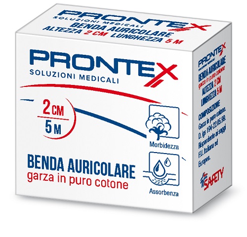PRONTEX BENDA AURICOLARE 2 CM - maxifarmacia.it