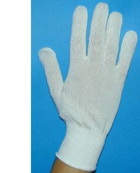 GUANTO IN COTONE BIANCO 8 - maxifarmacia.it