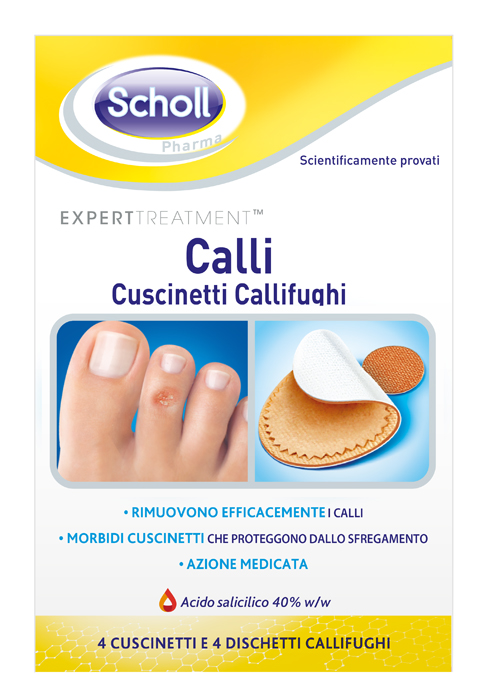 CEROTTO CALLIFUGO CALLI DURI 4 CEROTTI + 4 DISCHETTI - maxifarmacia.it