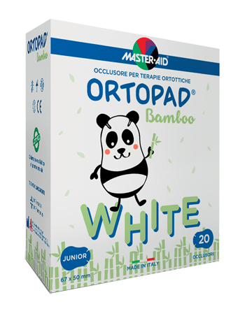 CEROTTO OCULARE PER ORTOTTICA ORTOPAD BIANCO JUNIOR 50 PEZZI - maxifarmacia.it