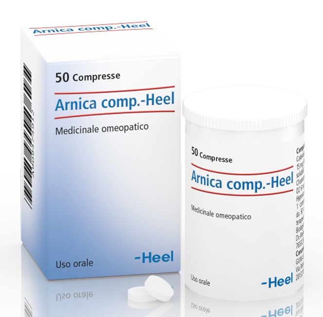 HEEL ARNICA COMPOSITUM MEDICINALE OMEOPATICO DA 50 COMPRESSE - maxifarmacia.it