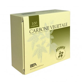 ZETAVIS CARBONE VEGETALE 40 COMPRESSE - maxifarmacia.it
