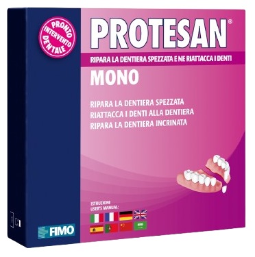 PROTESAN MONO KIT PER RIPARARE LA DENTIERA SPEZZATA  - maxifarmacia.it