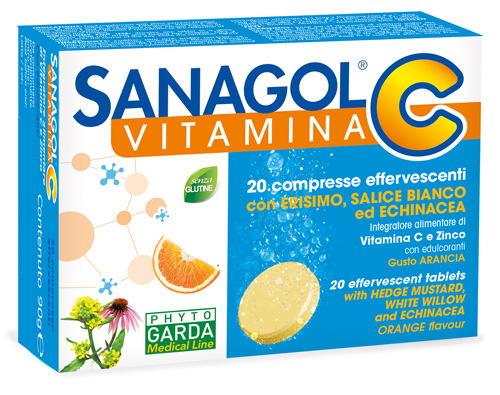 SANAGOL C 20 COMPRESSE EFFERVESCENTI - maxifarmacia.it
