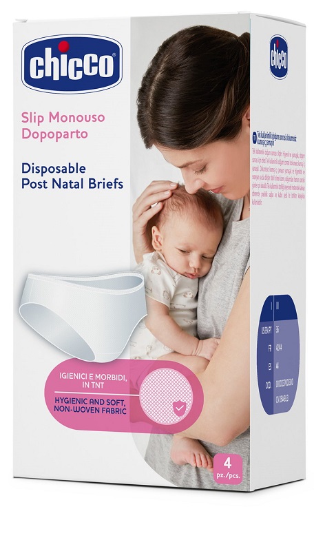 CHICCO MAMMA DONNA SLIP TESSUTO NON TESSUTO MISURA 3 4 PEZZI - maxifarmacia.it