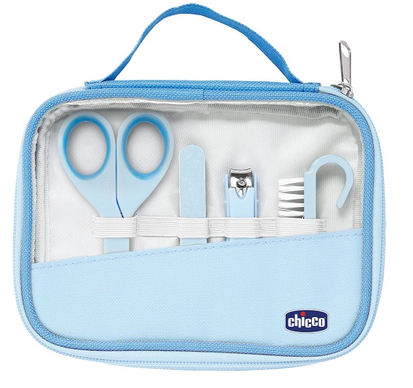 CHICCO SET UNGHIE BAMBINO AZZURRO-VERDE - maxifarmacia.it