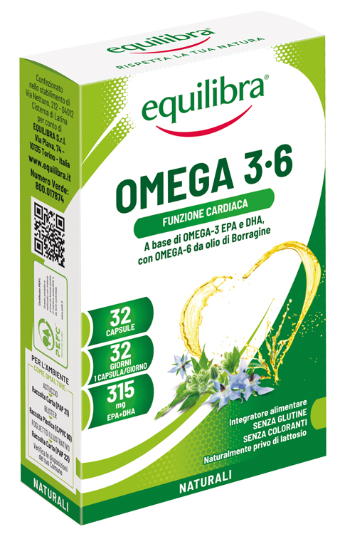 OMEGA 3-6 32 CAPSULE - maxifarmacia.it