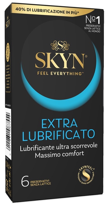 PROFILATTICO SKYN EXTRA LUBRIFICATO 6 PEZZI - maxifarmacia.it