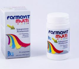 FARMAVIT MULTI 90 COMPRESSE 119,7 G - maxifarmacia.it