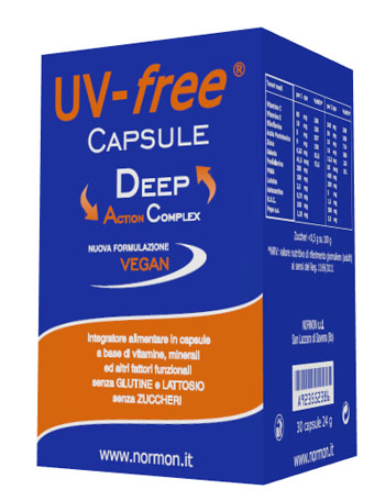 NORMON UV FREE 30 CAPSULE - maxifarmacia.it