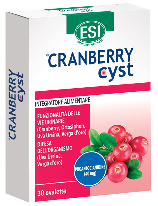 ESI CRANBERRY CYST 30 OVALETTE - maxifarmacia.it