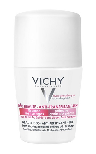 VICHY DEODORANTE ROLL-ON BELLEZZA ANTITRASPIRANTE 48H 50 ML - maxifarmacia.it