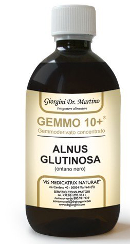 GEMMO 10+ ONTANO NERO 500 ML LIQUIDO ANALCOLICO - maxifarmacia.it