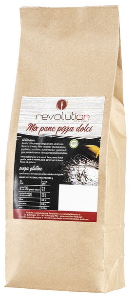 REVOLUTION MIX PANE PIZZA E IMPASTI LIEVITATI 1KG - maxifarmacia.it