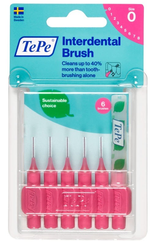 TEPE SCOVOLINO ROSA 0,4MM 6 PEZZI - maxifarmacia.it