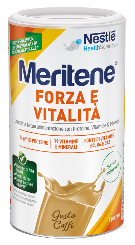 MERITENE FORZA E VITALITA' GUSTO CAFFE'  270g - maxifarmacia.it