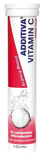 ADDITIVA VITAMINA C ARANCIA ROSSA 1G da 20 COMPRESSE - maxifarmacia.it